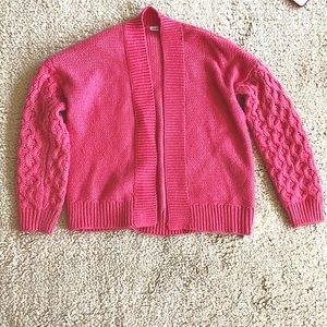 Gap Chunky Knit Sweater - Coral  XS